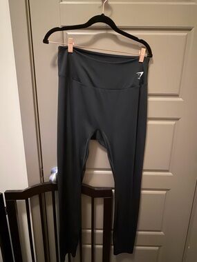 Gymshark Black High-Rise Workout Leggings